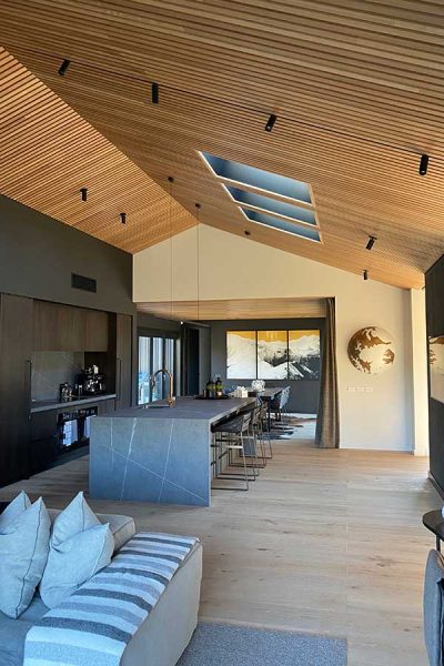 pp queenstown painters interior wooden stain ceiling